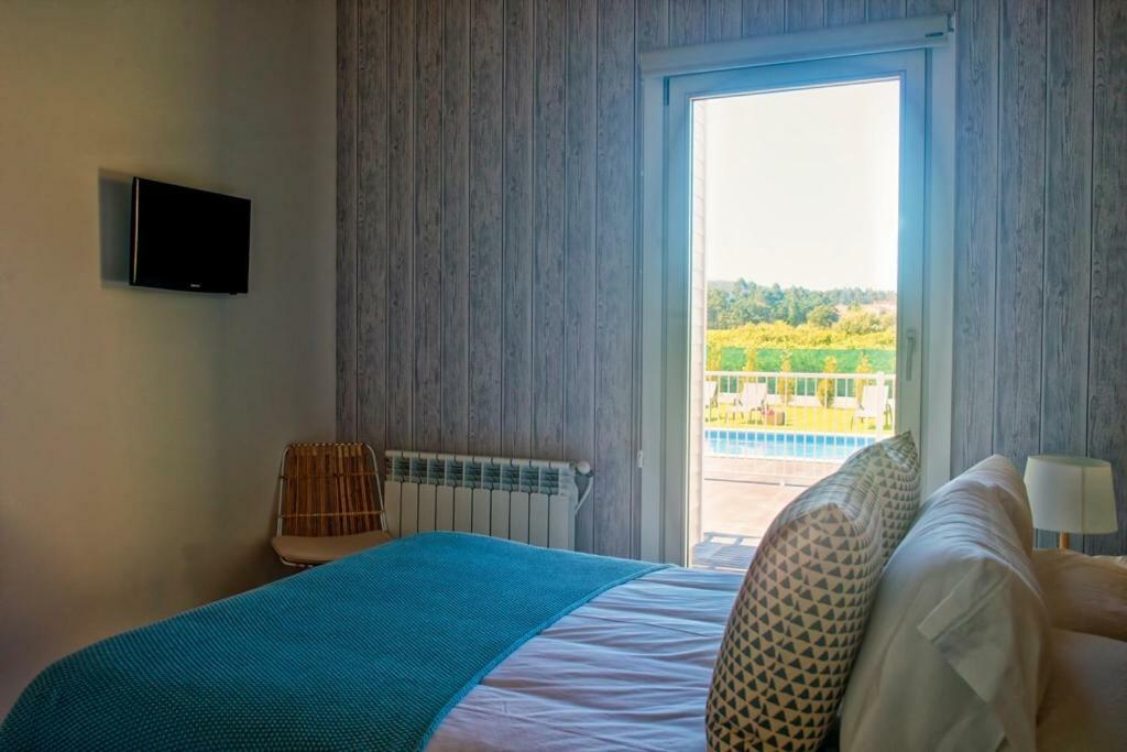 A Casa Da Pereira Villa Ribadumia Bagian luar foto