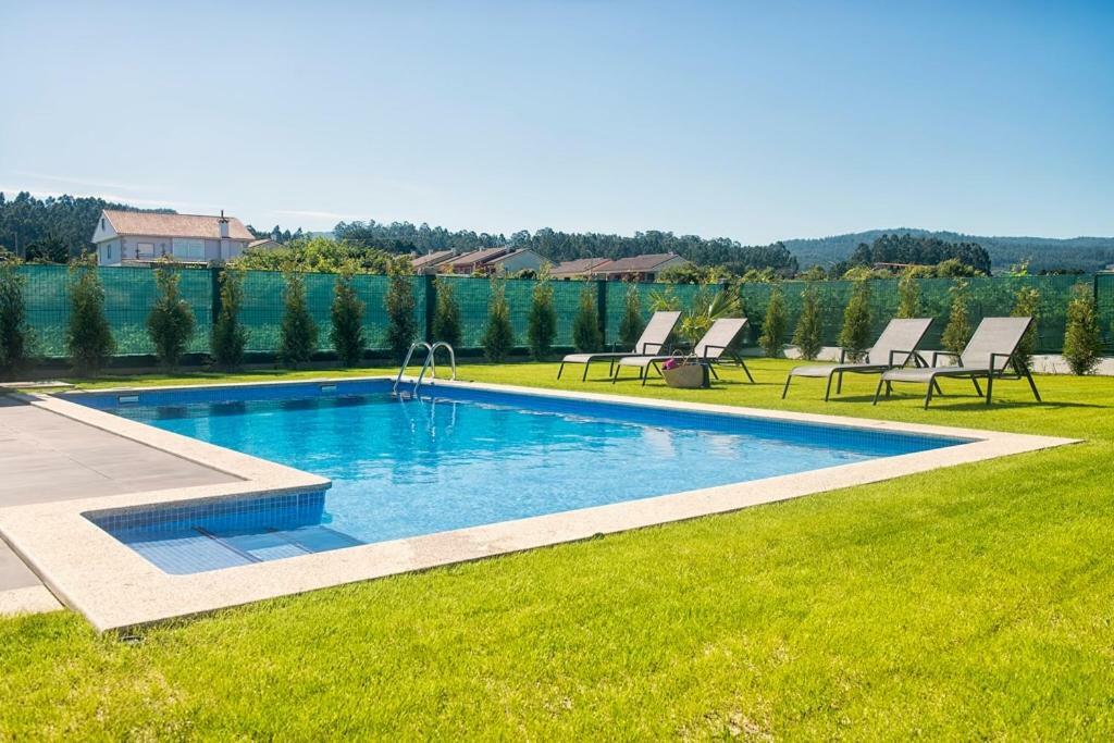 A Casa Da Pereira Villa Ribadumia Bagian luar foto